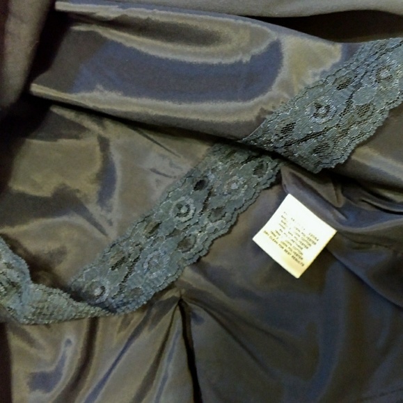 Anthropologie Coquille navy lace skirt sz 0 *Q - Picture 3 of 4